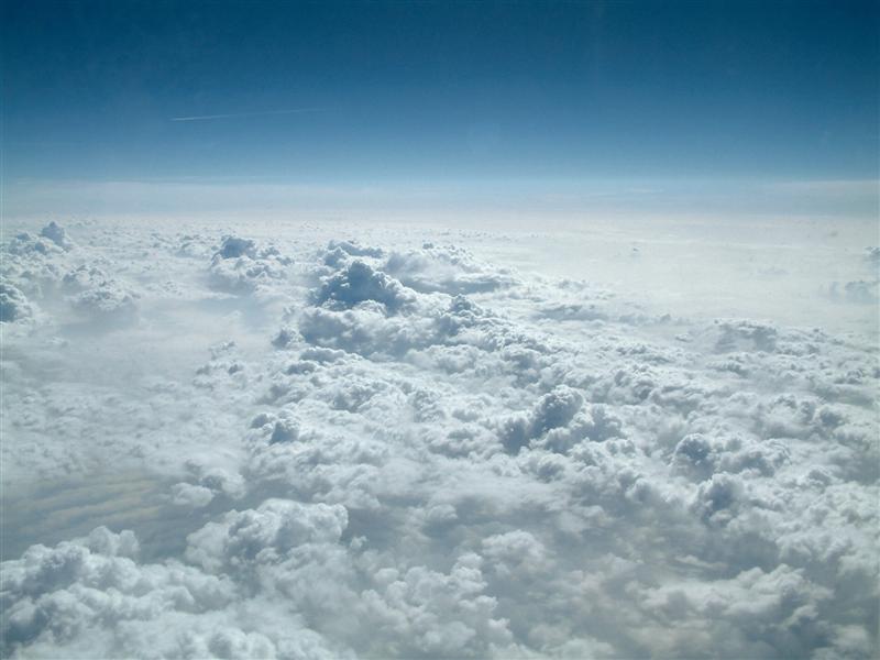 Ciel vu d'avion